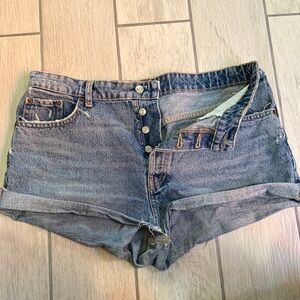 ZARA Blue Denim Women's Shorts